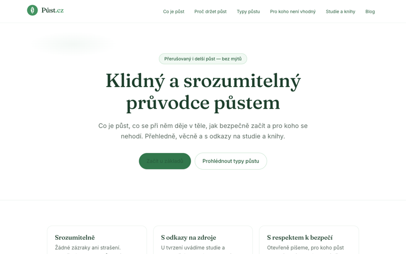 Půst.cz
